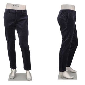 Alberto Navy Corduroy Pants